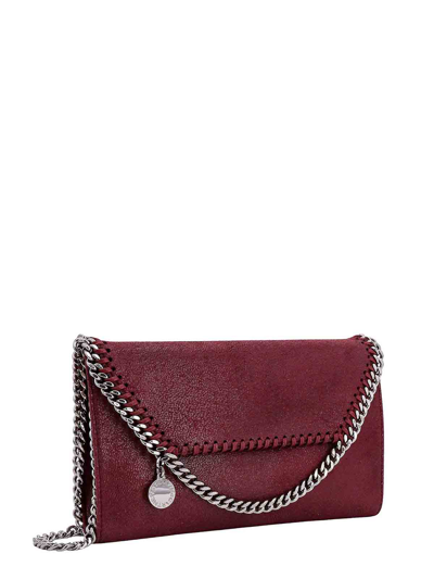 Shop Stella Mccartney Bag With Iconic Chain In Red