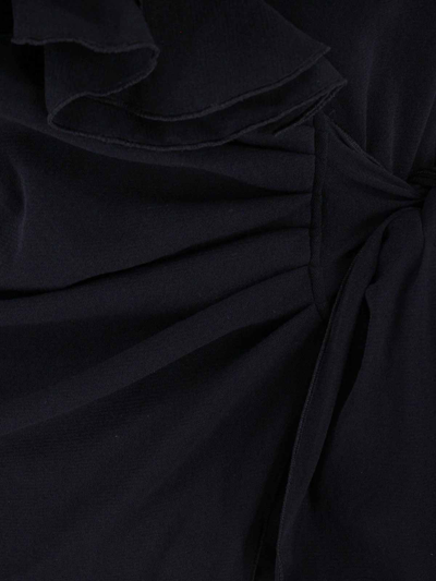 Shop Philosophy Di Lorenzo Serafini Vestido De Noche - Negro In Black