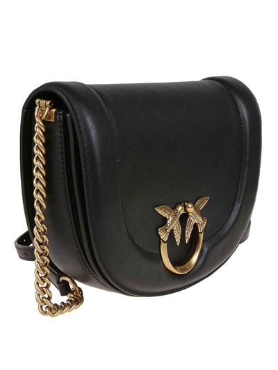 Pinko Bolsa Bandolera - Negro In Black