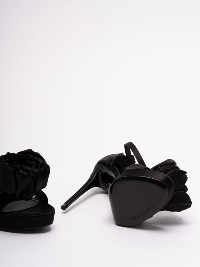 Dolce & Gabbana Keira Platform Heel Sandals In Black