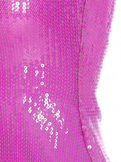 Shop David Koma Vestido Corto - Púrpura In Purple