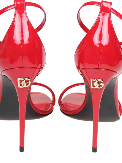 Shop Dolce & Gabbana Sandalias - Rojo In Red