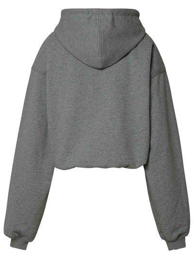 Shop The Mannei Bushra Hooded Sweatshirt In Grey