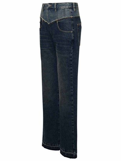 Shop Isabel Marant Jeans Boot-cut - Azul Oscuro In Dark Blue