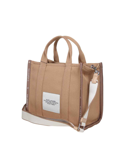 Marc Jacobs Medium Jacquard Tote In Camel