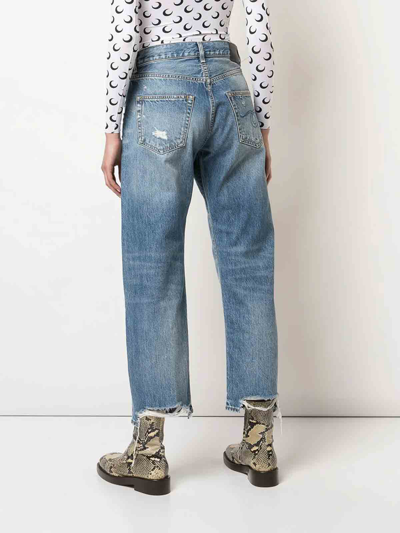 R13 Boyfriend Bain Jeans In Light Wash