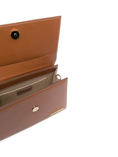 Jacquemus Large Le Chiquito Top-handle Bag In Brown