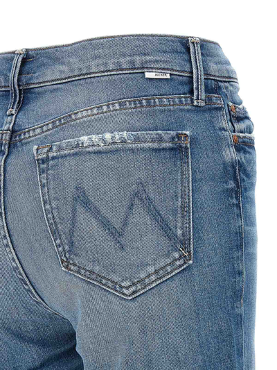 Shop Mother The Outsider Ankle Jeans In Azul