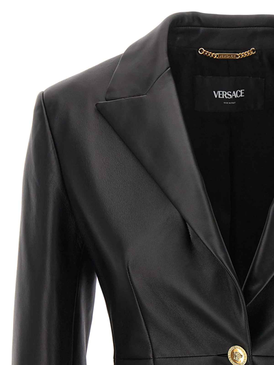 Shop Versace Blazer - Negro In Black
