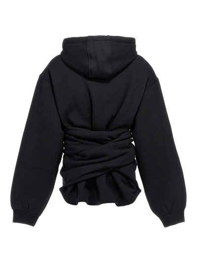 Shop Y/project Wire Wrap Hoodie In Black