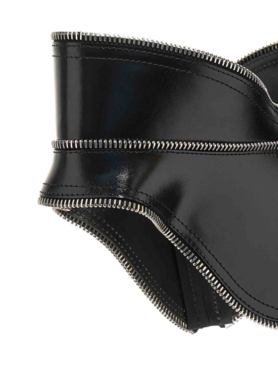 Alexander Mcqueen Mcqueen Women Corset Belt In Negro