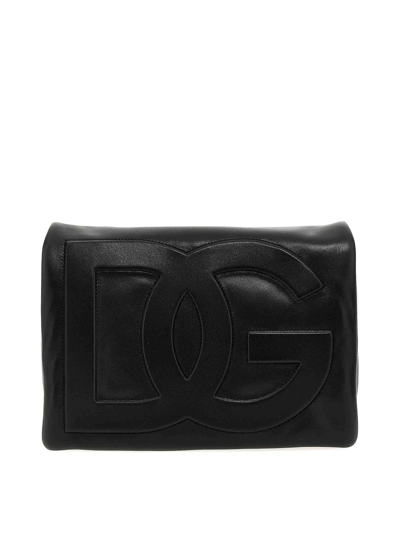 Shop Dolce & Gabbana Clutch Bag In Black