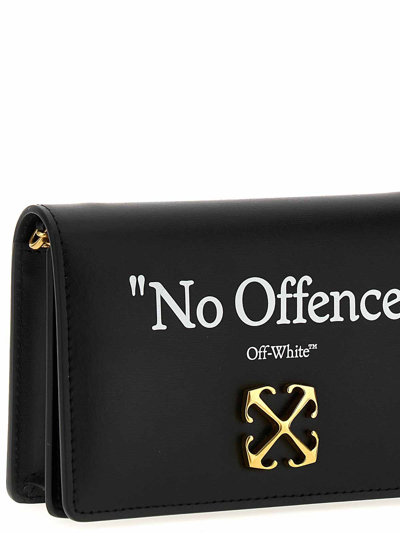 Shop Off-white Jitney 05 Shoulder Bag In Black