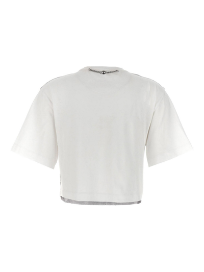Shop Rabanne Camiseta - Plata In Silver