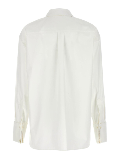 Bally Shirt Collar Long Sleeves In Beige