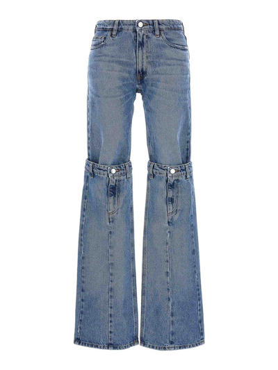 Shop Coperni Jeans Boot-cut - Azul Claro In Light Blue