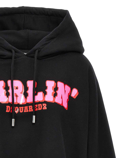 Shop Dsquared2 Onion Hoodie In Black