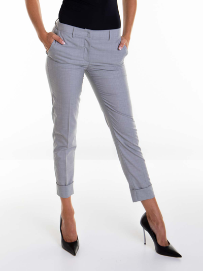 Fabiana Filippi Wool Pants In Gris