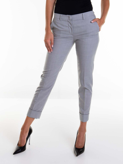 Fabiana Filippi Wool Pants In Gris