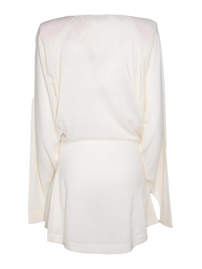 Attico Hurely Mini Dress In White