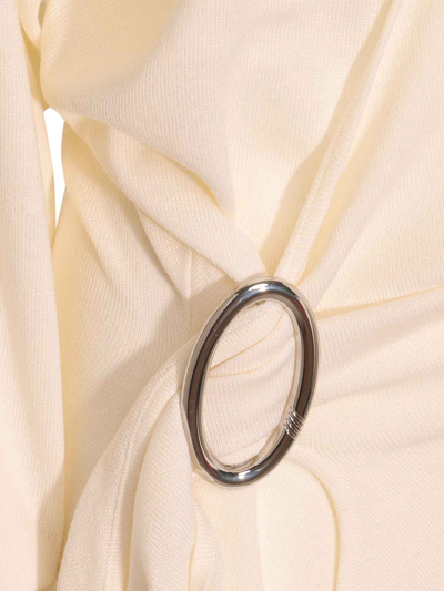Attico Hurely Mini Dress In White