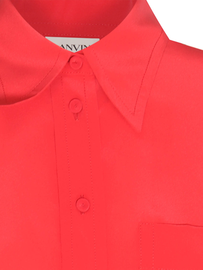 Shop Lanvin Camisa - Rojo