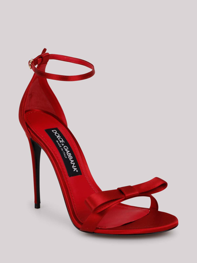 Shop Dolce & Gabbana Keira 105 Sandals In Rojo