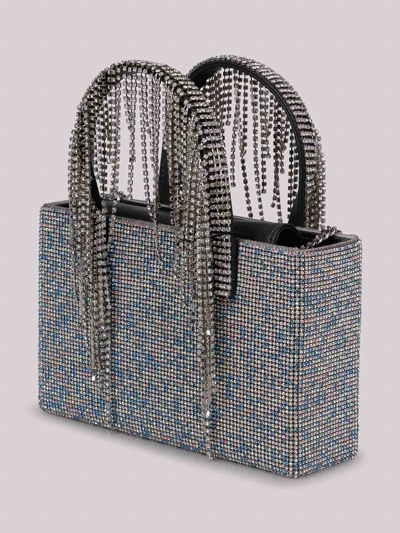 Kara Crystal-embellishment Tote Bag In Blue