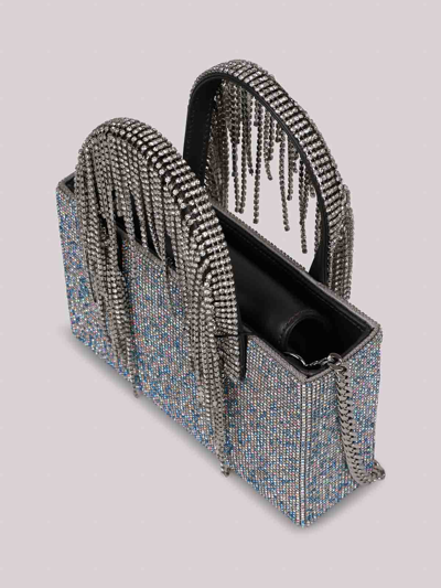 Kara Crystal-embellishment Tote Bag In Blue
