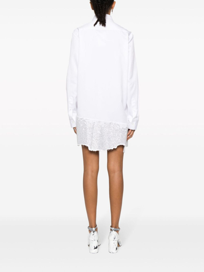 Shop Jw Anderson Vestido Midi - Blanco