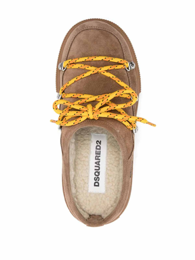 Shop Dsquared2 Chinelas - Marrón In Brown