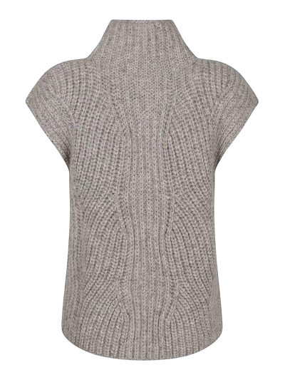 Shop Eleventy Suéter Con Escote Barco - Gris In Grey