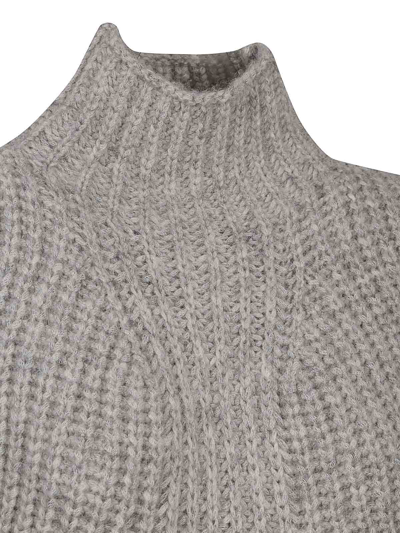 Shop Eleventy Suéter Con Escote Barco - Gris In Grey