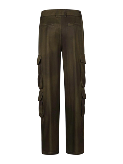 Shop Tsolo Munkh Kendall Trousers With Pockets In Verde