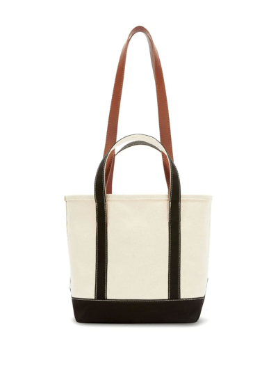 Palm Angels Logo Shopping Bag In Black