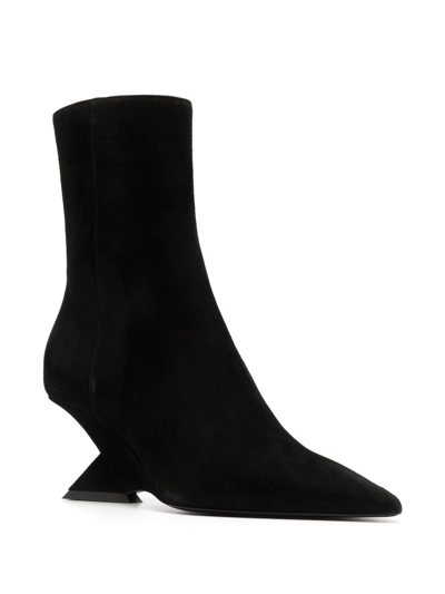 Shop Attico Cheope 65 Boots In Black