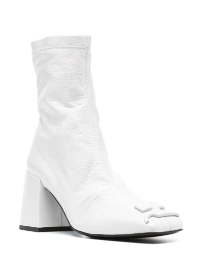 Shop Courrèges Botines - Blanco In White