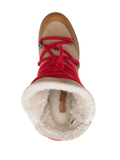 Isabel Marant Nowles Boots In Camel