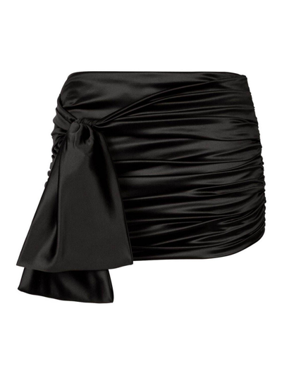 Shop Dolce & Gabbana Falda Semilarga - Negro In Black