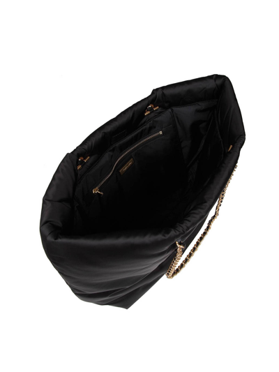 Tory Burch "ella" Shopper Bag In Black