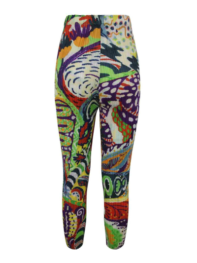 Shop Issey Miyake Snowrunner Pants In Multicolor