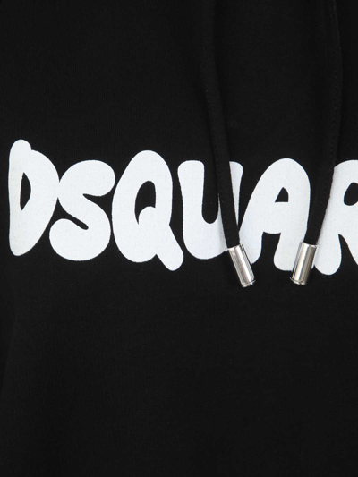 Dsquared2 Onion Fit Sweatshirt In Negro