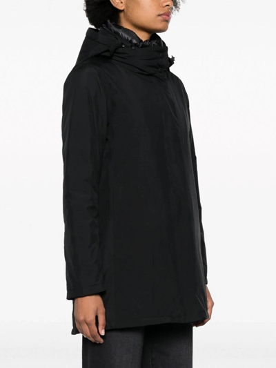 Shop Herno Laminar Puff Coat In Black