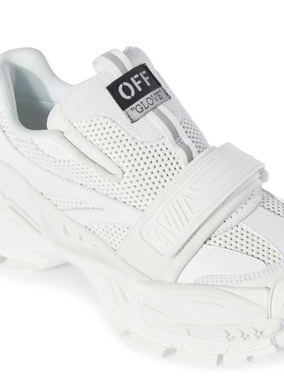Shop Off-white Glove Sneakers In Blanco