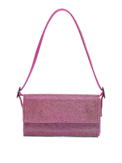 Benedetta Bruzziches Petite Crystal-embellished Clutch Bag In Multicolour
