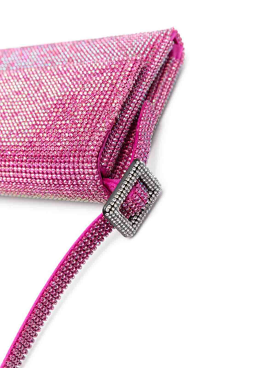 Shop Benedetta Bruzziches Petite Crystal Clutch Bag In Multicolour