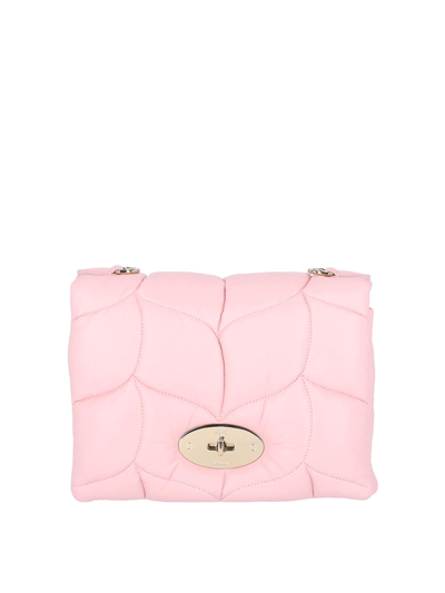 Shop Mulberry Small Shoulder Bag In Nude & Neutrals