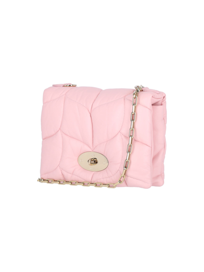 Shop Mulberry Small Shoulder Bag In Nude & Neutrals