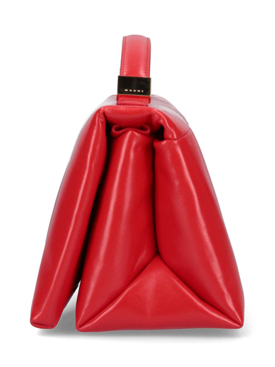 Shop Marni Handbag In Red