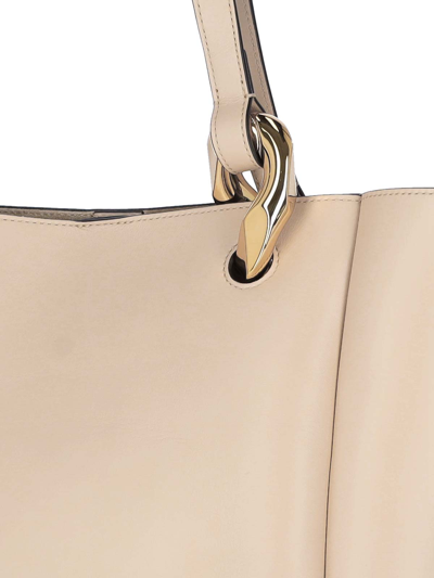 Shop Jw Anderson Tote Bag In Beige